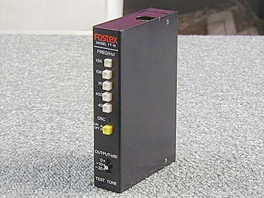 配信機器・PA機器・レコーディング機器 FOSTEX TT-15 TEST TONE OSC