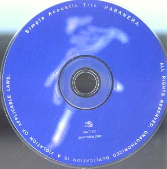 Simple Acoustic Trio Habanera ジャズレコード
