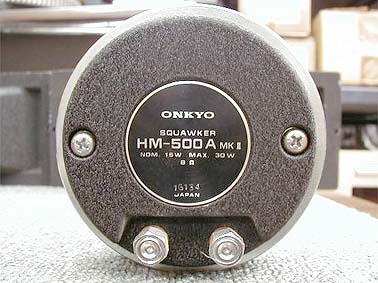 中古 ONKYO オンキョー HM-500A MKII MK2 ホーンドライバー スピーカー