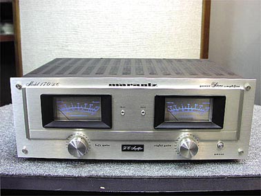 Marantz Model 170 DC パワーアンプ 本体 Marantz Model 170DC パワーアンプ - やっぱりセパレートアンプ