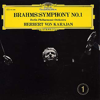 KARAJAN 1960s ブラームス交響曲第1番 交響曲第1番 カラヤン＆ベルリン・フィル（1963）（限定盤 重量盤