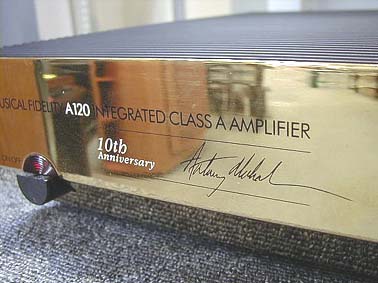 イギリス製 MUSICAL FIDELITY A120 プリメインアンプ/インテグレーテッドアンプ