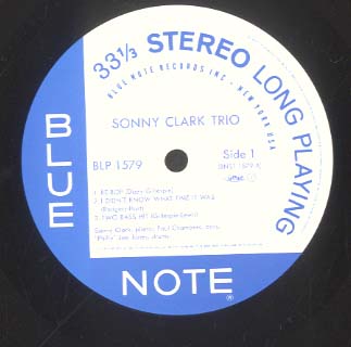 SONNY CLARK TRIO : BLUE NOTE 1579 SONNY CLARK(P) - 中古オーディオ