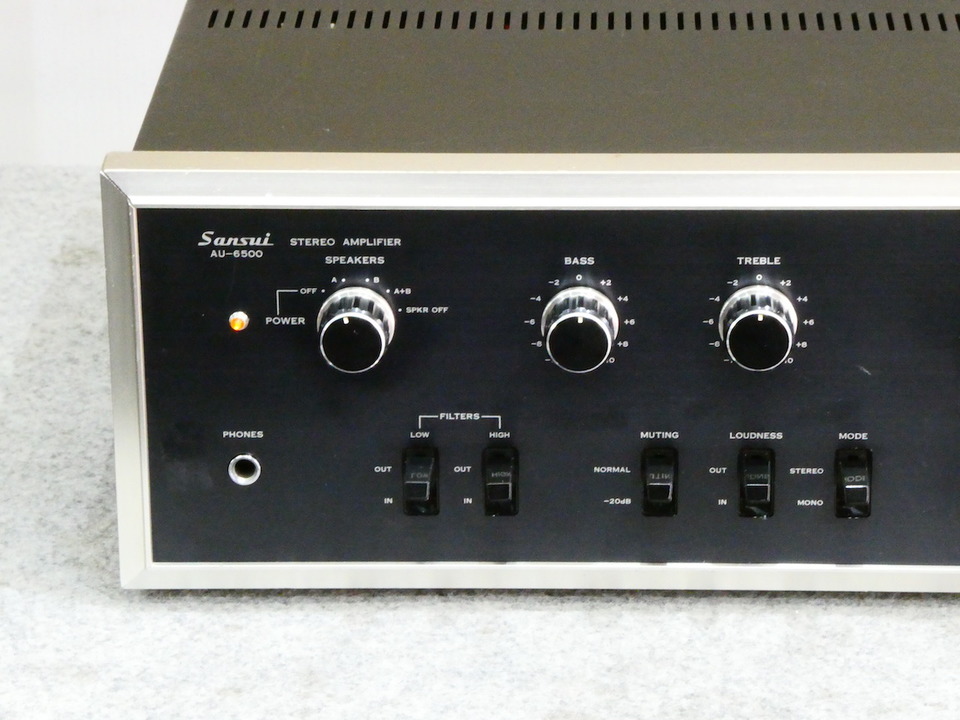 AU-6500 SANSUI - 中古オーディオ 高価買取・販売 ハイファイ堂