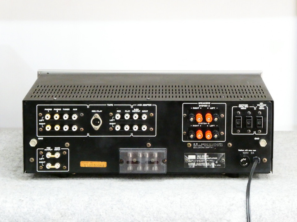 AU-6500 SANSUI - 中古オーディオ 高価買取・販売 ハイファイ堂