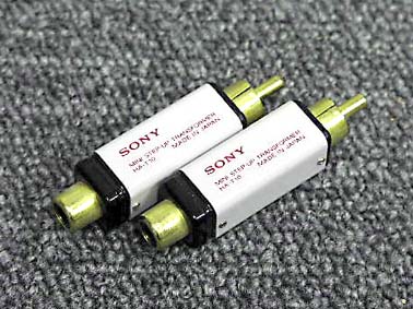 ま*る様 ソニーMCカートリッジ用昇圧トランスHA-T10 SONY HA-T10の仕様 ソニー