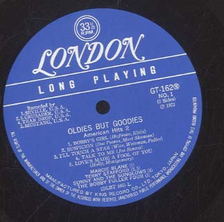 OLDIES BUT GOODIES AMERICAN HITS 2 THE CHAMPS/THE BOBBY FULLER 