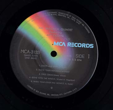 HAL McKUSICK QUINTET ART FARMER(tp) - 中古オーディオ 高価