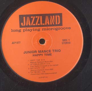 HAPPY TIME JUNIOR MANCE TRIO - 中古オーディオ 高価買取・販売