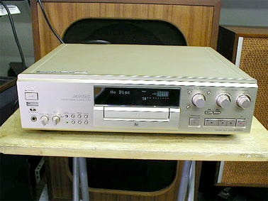SONY JA555ES CDデッキ　ジャンク品 SONY JA555ES CDデッキジャンク品