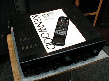通電確認済み KENWOOD プリメインアンプ KA-7050R リモコン付き 通電確認済み KENWOOD プリメインアンプ KA-7050R リモコン付き 通電