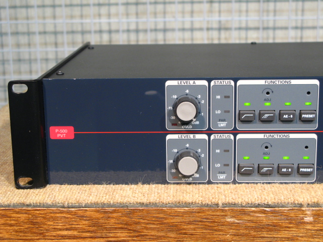 アンプ APOGEE sound International P-500 PVI Apogee P-500 PV Dual Channel Speaker Management System #1241