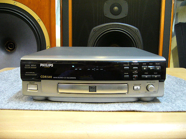 フィリップスCDR560 CDレコーダー Philips CDR-560. CD recorder review. - YouTube