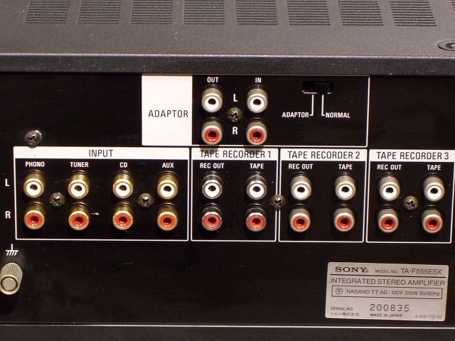 TA-F555ESX SONY - 中古オーディオ 高価買取・販売 ハイファイ堂