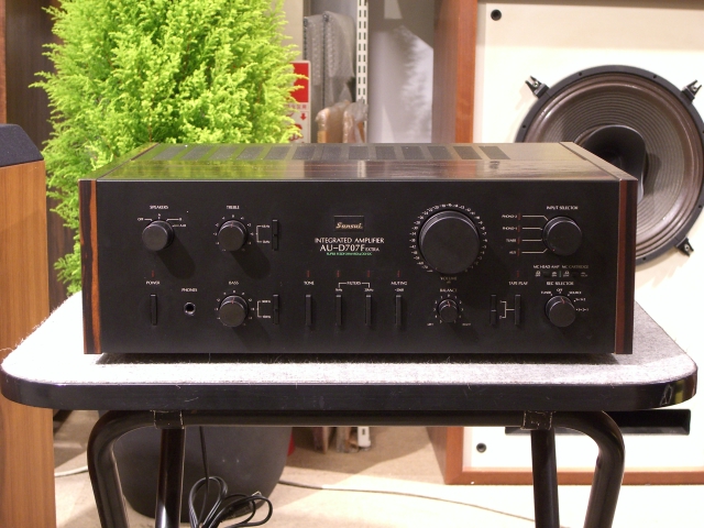 AU-D707F EXTRA SANSUI - 中古オーディオ 高価買取・販売 ハイファイ堂