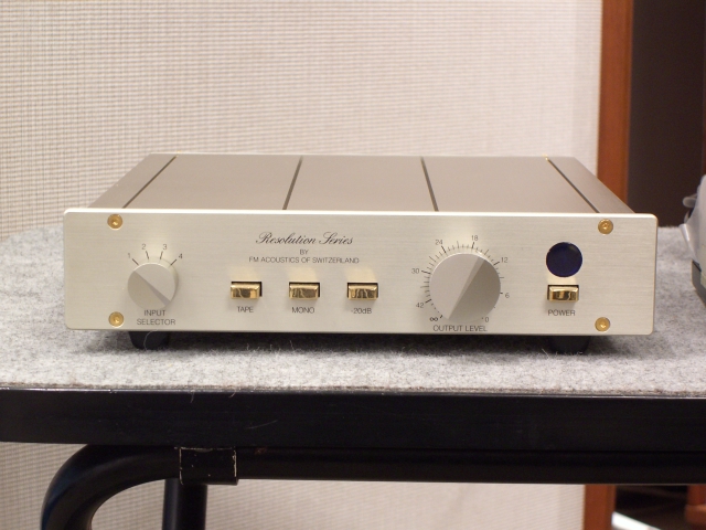 FM Acoustics Resolution Series FM155 アンプ FM Acoustics