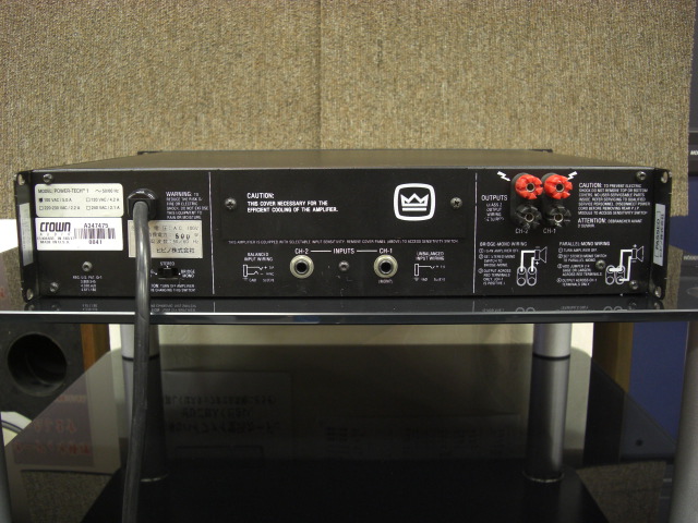 PowerTech1 AMCRON - 中古オーディオ 高価買取・販売 ハイファイ堂