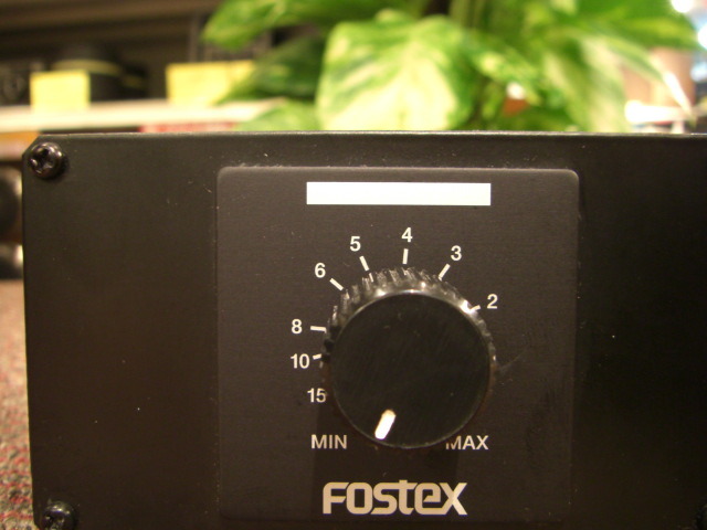 FOSTEX アッテネーター2個セット◇R80B 高耐入力アッテネーター *現状