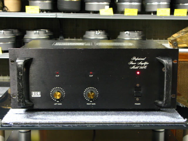 希少　BGM SYSTEMS 業務用 パワーアンプ Model750c Yahoo!オークション - 希少 BGM SYSTEMS 業務用 パワーアンプ