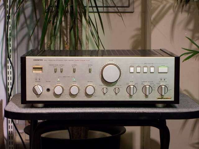 ONKYO インテグラA-819RS Looking for opinion Onkyo A-819RS : r/vintageaudio