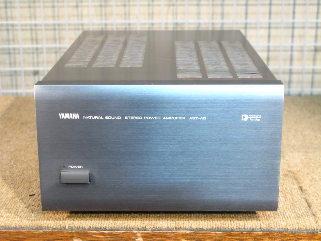 動作未確認 YAMAHA ステレオ パワー アンプ AST-A5 AST-K01 Yamaha AST-A5 Stereo Power Amplifier w/ Flat cartridge AST