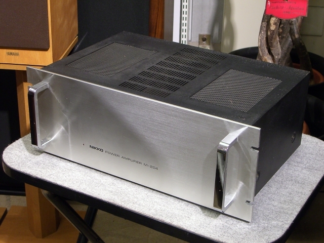 NIKKO POWER AMPLIFIER ALPHA 1　M-204　ジャンク M-204 NIKKO - 中古オーディオ 高価買取・販売 ハイファイ堂