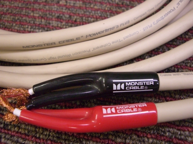POWER LINE3/3.0mペア MONSTER CABLE - 中古オーディオ 高価買取・販売