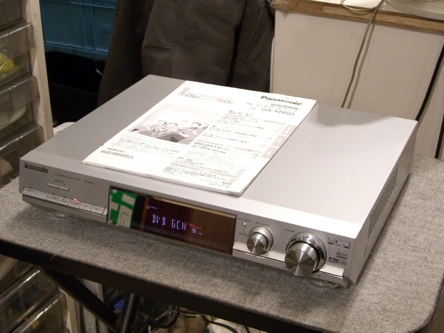 AVアンプ　SA-XR50 動作品】Panasonic パナソニック SA-XR50 AVアンプ - メルカリ
