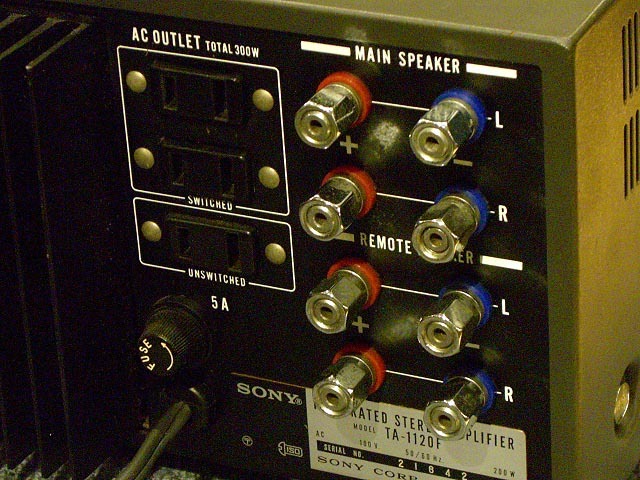 TA-1120F SONY - 中古オーディオ 高価買取・販売 ハイファイ堂