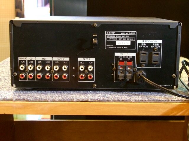 TA-F37R SONY - HiFi-Do McIntosh/JBL/audio-technica/Jeff Rowland