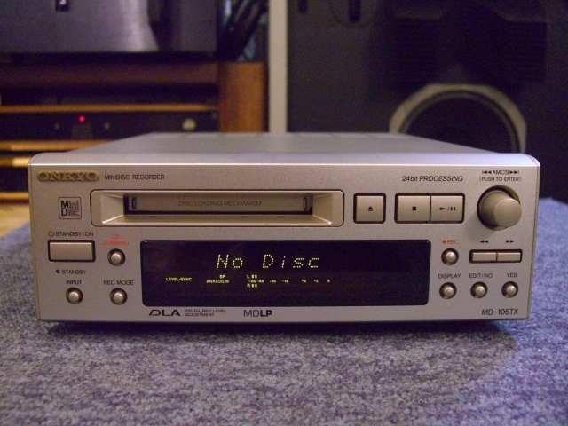 ラジオ・コンポ ONKYO MD-105X ステレオ工房 ポニー：ONKYO_MD-105AX_002