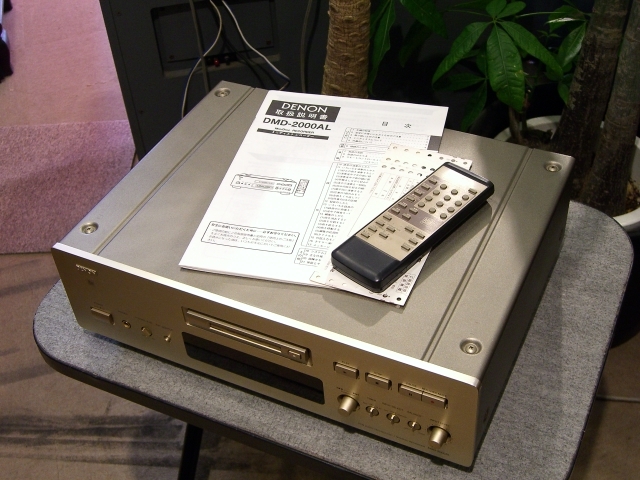 ラジオ・コンポ DENON DMD-2000AL スーパーセール 希少】DENON デノン MDデッキ DMD-2000AL MD