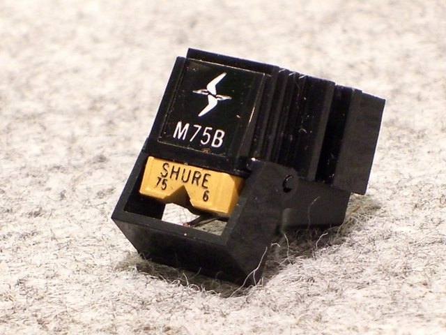 即決☆SHURE M75B 旧ロゴ カモメマーク 完動品 Shure