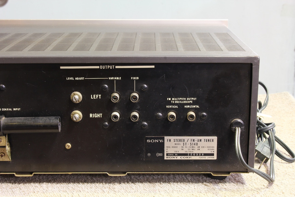ST-5140 SONY - HiFi-Do McIntosh/JBL/audio-technica/Jeff Rowland