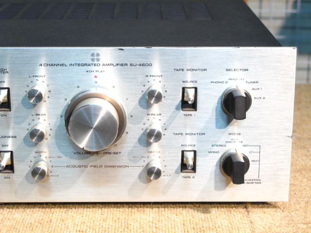 SU-4600 TECHNICS - HiFi-Do McIntosh/JBL/audio-technica/Jeff