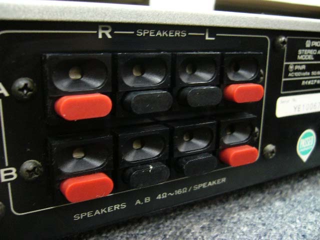 PIONEER A-2050音出し確認済み PIONEER A-2050音出し確認済み