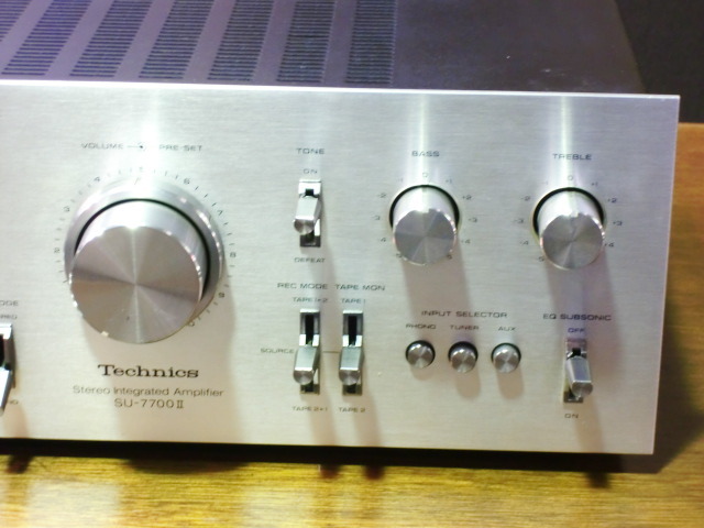 SU-7700 2 TECHNICS - 中古オーディオ 高価買取・販売 ハイファイ堂