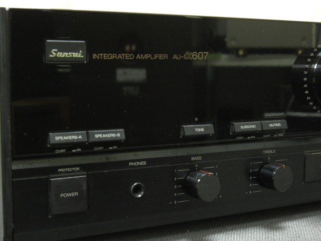 アンプ SANSUI AU-a607 SANSUI AU-α607 MOS Premiumの仕様 サンスイ