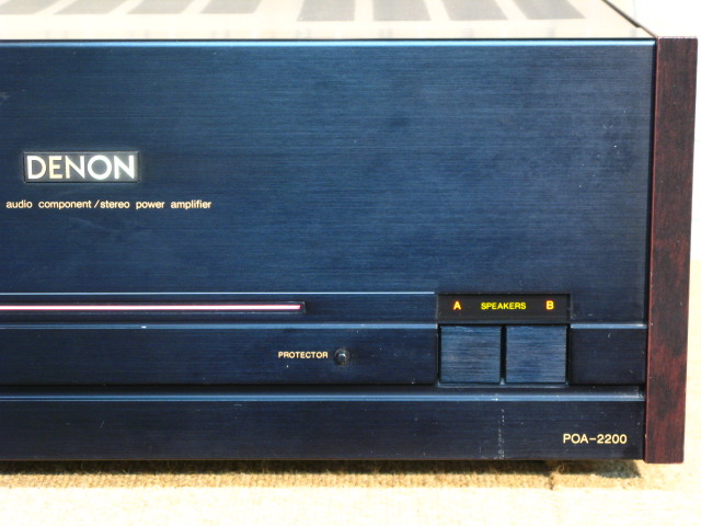 POA-2200 DENON - 中古オーディオ 高価買取・販売 ハイファイ堂