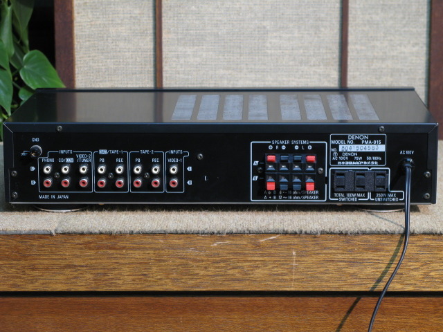 PMA-915 DENON - HiFi-Do McIntosh/JBL/audio-technica/Jeff Rowland