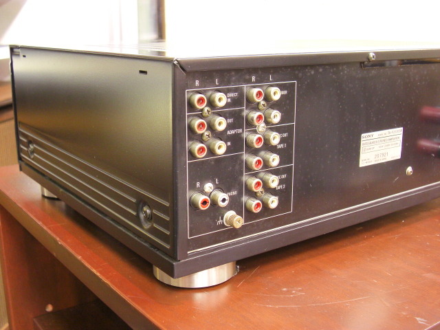 SONY アンプ TA-F222ESR ＆レコードプレーヤー TA-F222ESR SONY - 中古オーディオ 高価買取・販売 ハイファイ堂