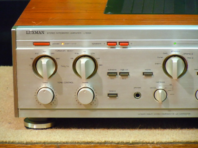 LUXMAN L-530X 通電確認済み LUXMAN L-530X 通電確認済み