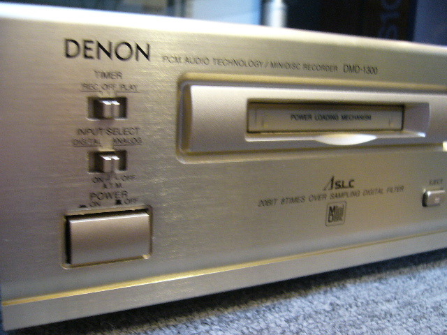 DENON DMD-1300 完動品　美品 Yahoo!オークション - DENON DMD-1300 リモコン付きMD