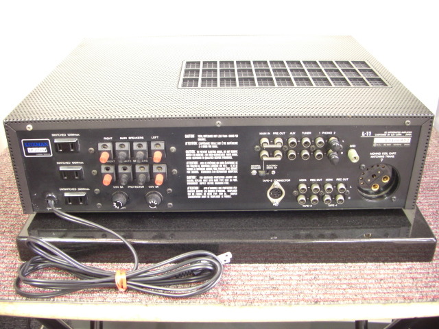 LUXMAN L-11 プリメインアンプジャンク(F119) LUXMAN L-11 プリメインアンプジャンク(F119) - メルカリ