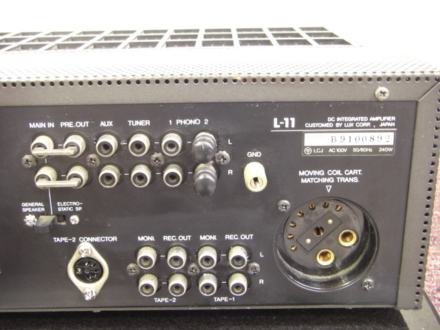 LUXMAN L-11 プリメインアンプジャンク(F119) LUXMAN L-11 プリメインアンプジャンク(F119) - メルカリ