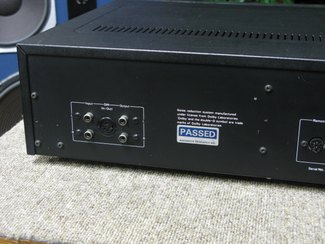 美品　Nakamichi ナカミチ　580 580 NAKAMICHI - 中古オーディオ 高価買取・販売 ハイファイ堂