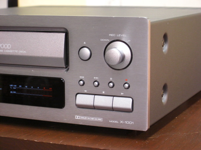 【１ヶ月保証付き】 KENWOOD X-1001 カセットデッキ Amazon | KENWOOD ケンウッド K's X-1001 カセットデッキ | ケンウッド