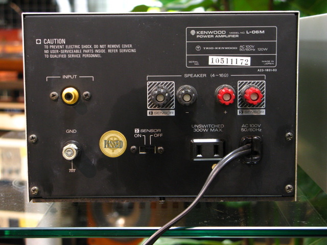 L-06m Kenwood - 中古オーディオ 高価買取・販売 ハイファイ堂