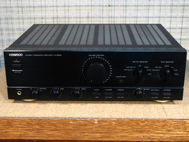 ケンウッド　プリメインアンプ　ka-5020　ka-5010の姉妹機 ケンウッド プリメインアンプ ka-5020 ka-5010の姉妹機 - メルカリ