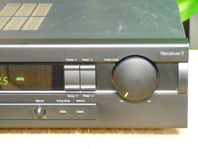 RECEIVER 3 NAKAMICHI - 中古オーディオ 高価買取・販売